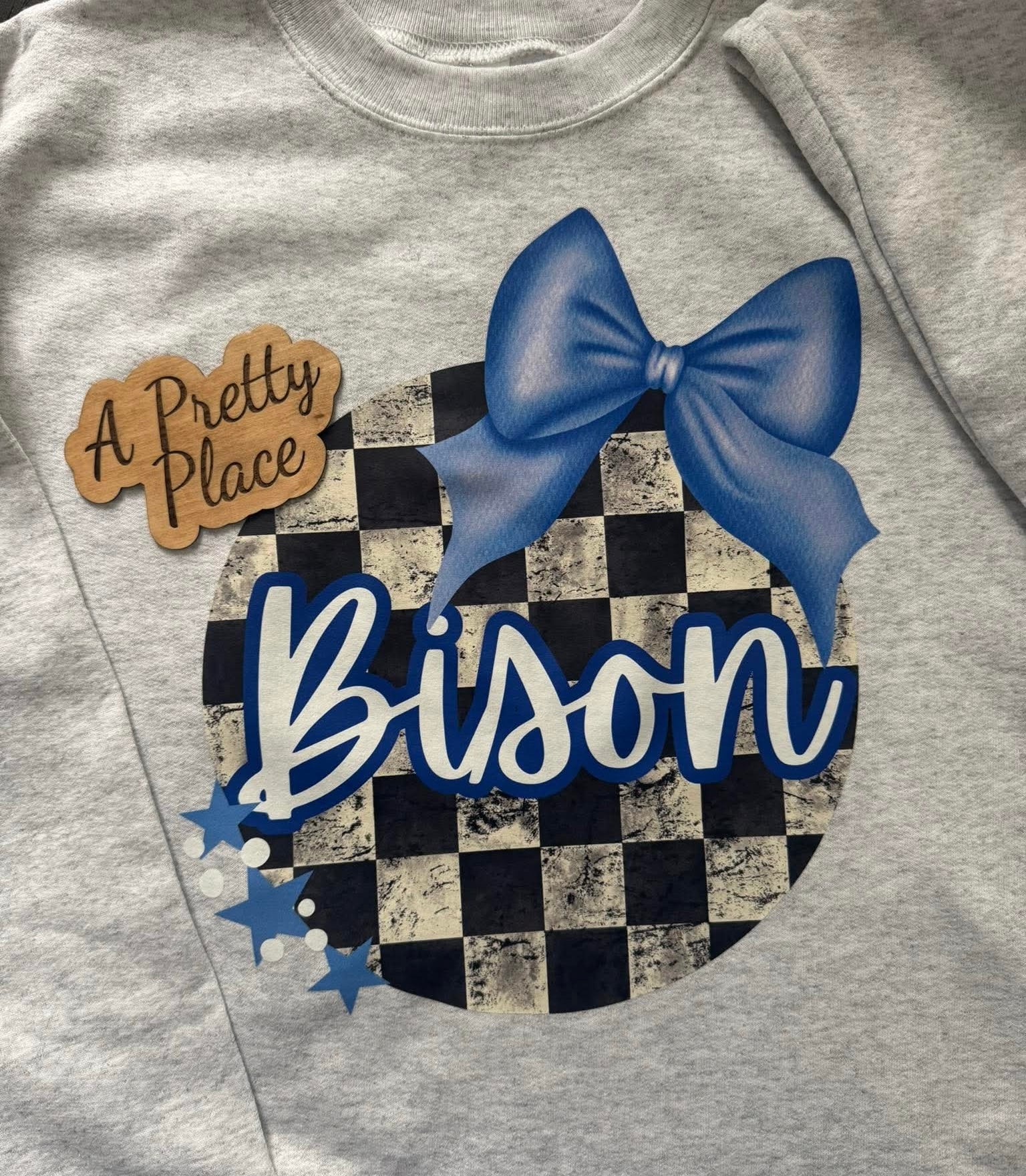 Checkered Mascot Crewneck