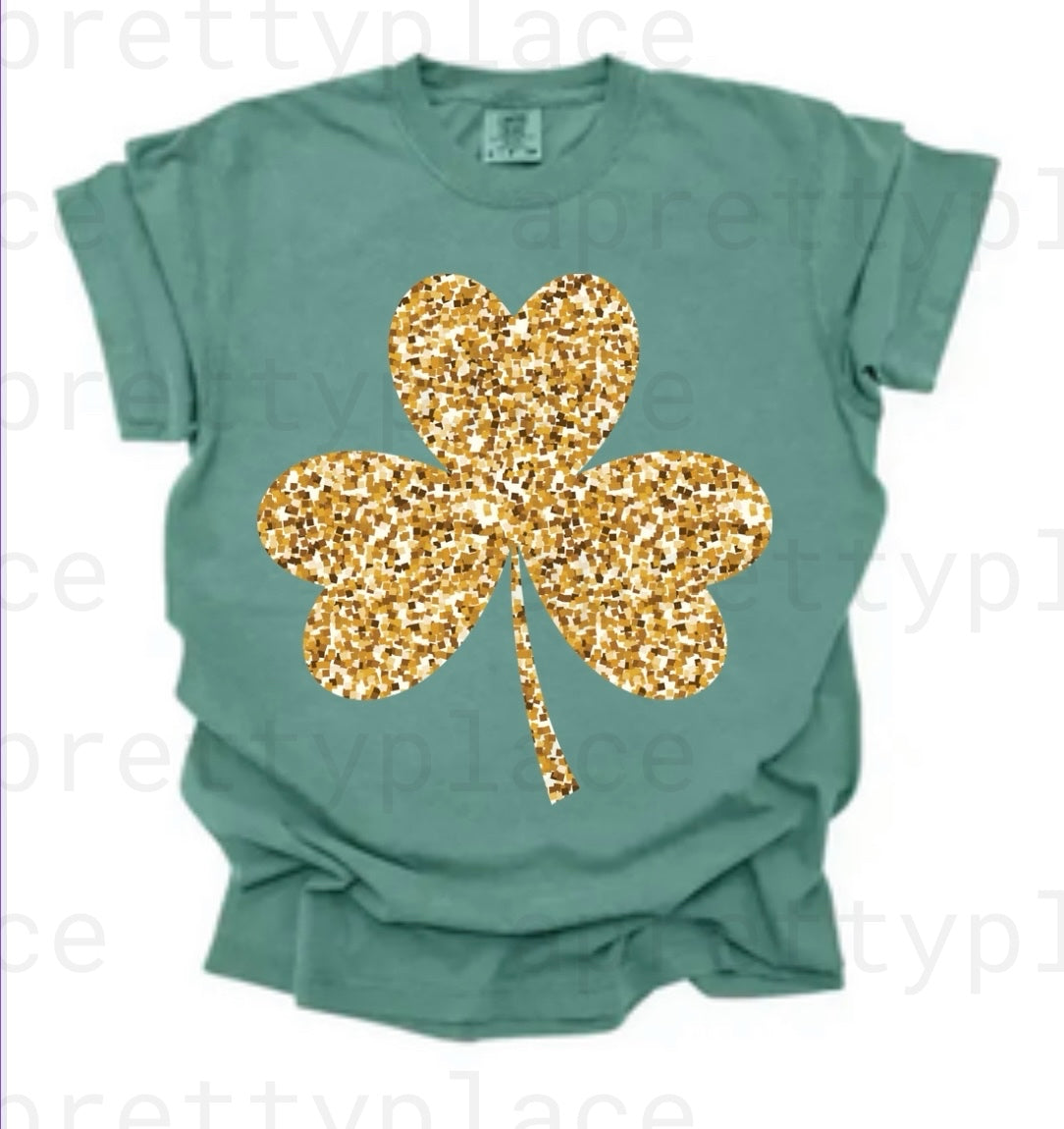 Gold Clover Tee